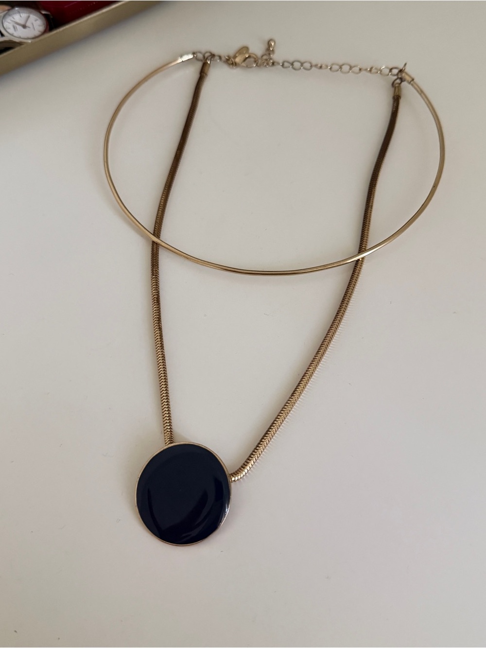 Gold necklace